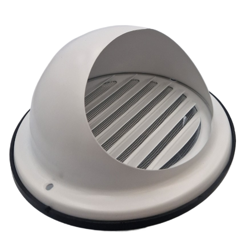 Czerpnia wyrzutnia inox biała 2